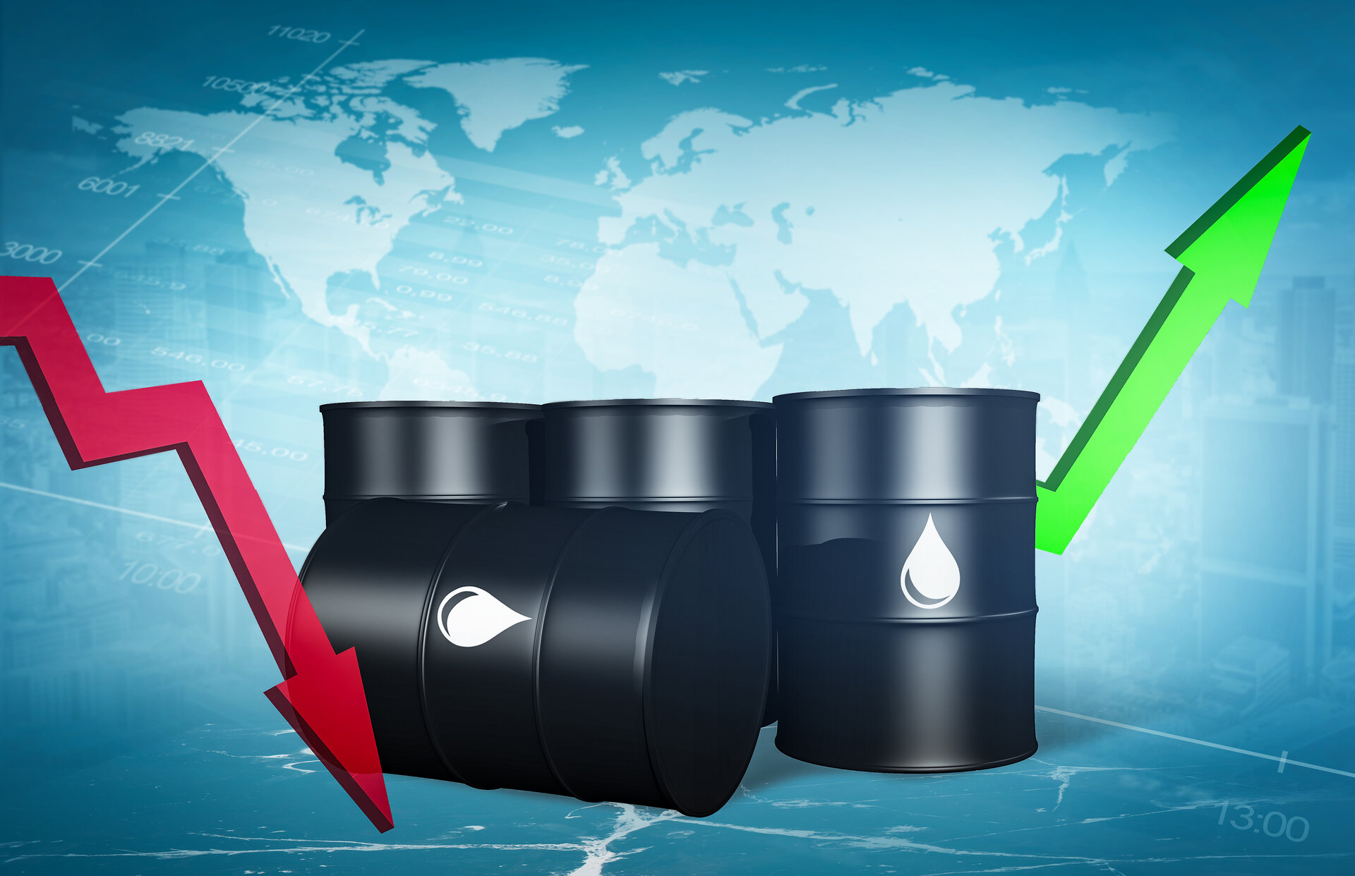 Ölfäasser - Ölpreise